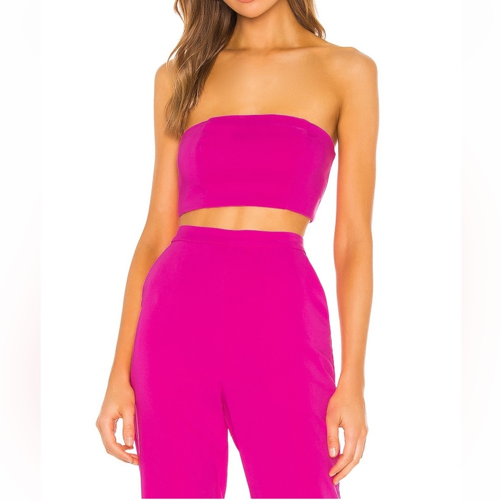 NBD Topaz pant and Topaz bandeau top